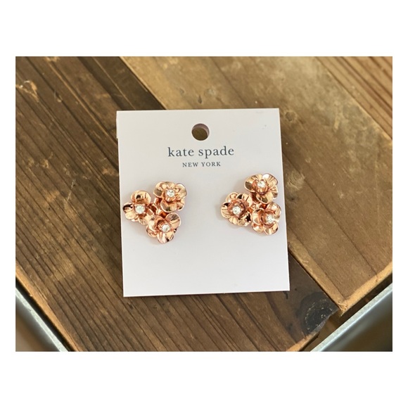 Kate Spade • Floral Cluster Stud Earrings - Picture 2 of 4